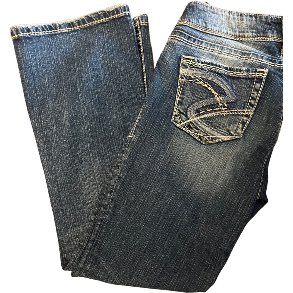 Silver Suki Mid-rise Boot Cut Jeans 29 X 30